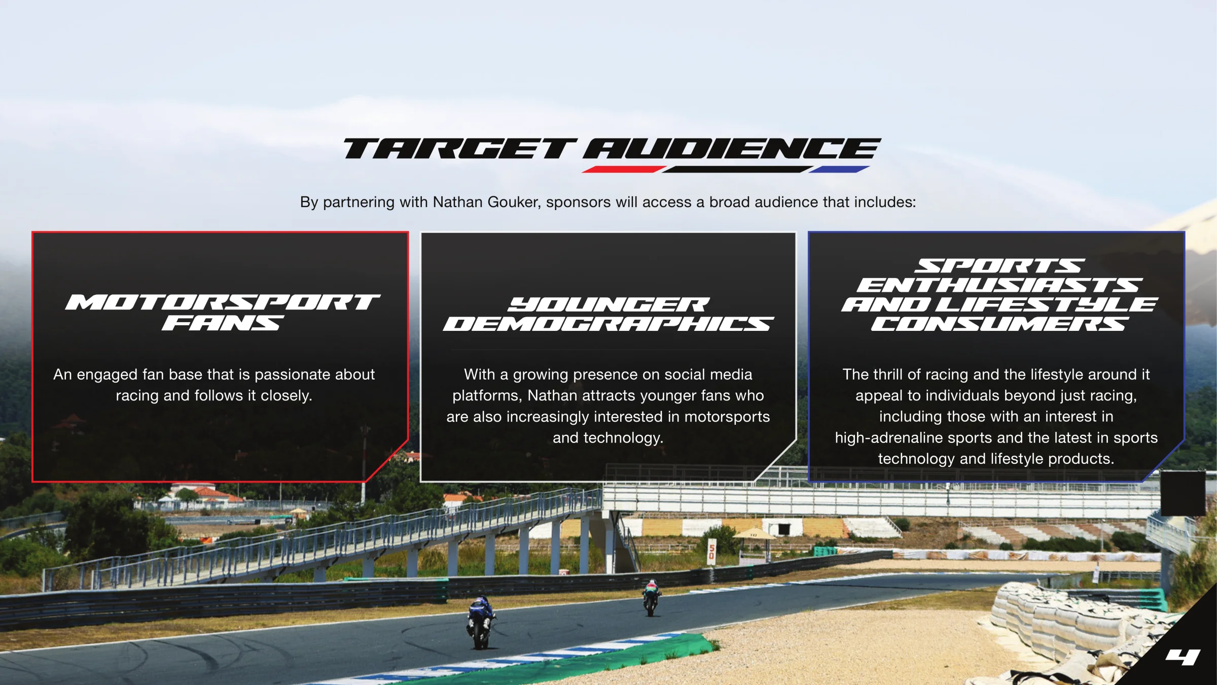 Target audience breakdown